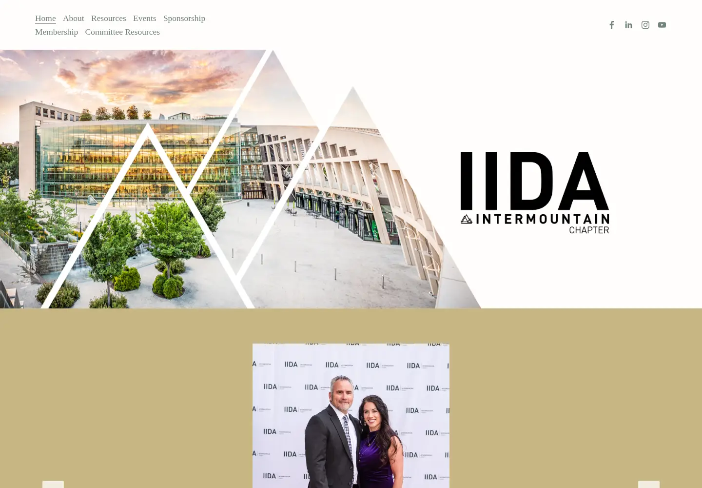 Screenshot of iida-intermountain.org