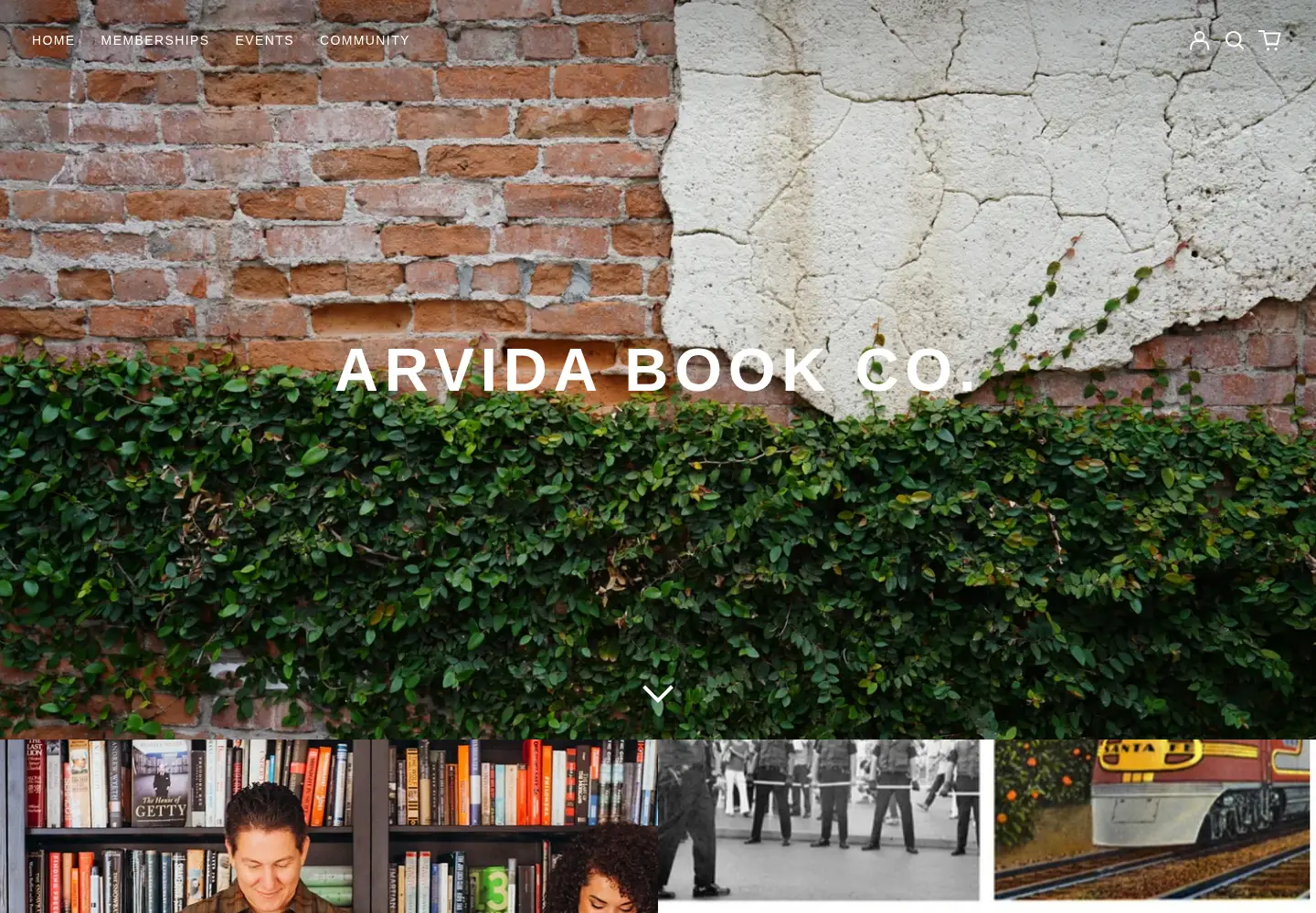 Screenshot of arvidabookco.com