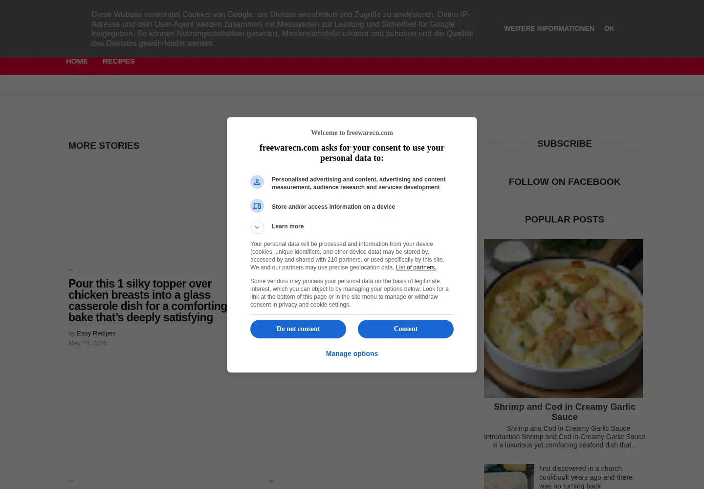 Screenshot of freewarecn.com