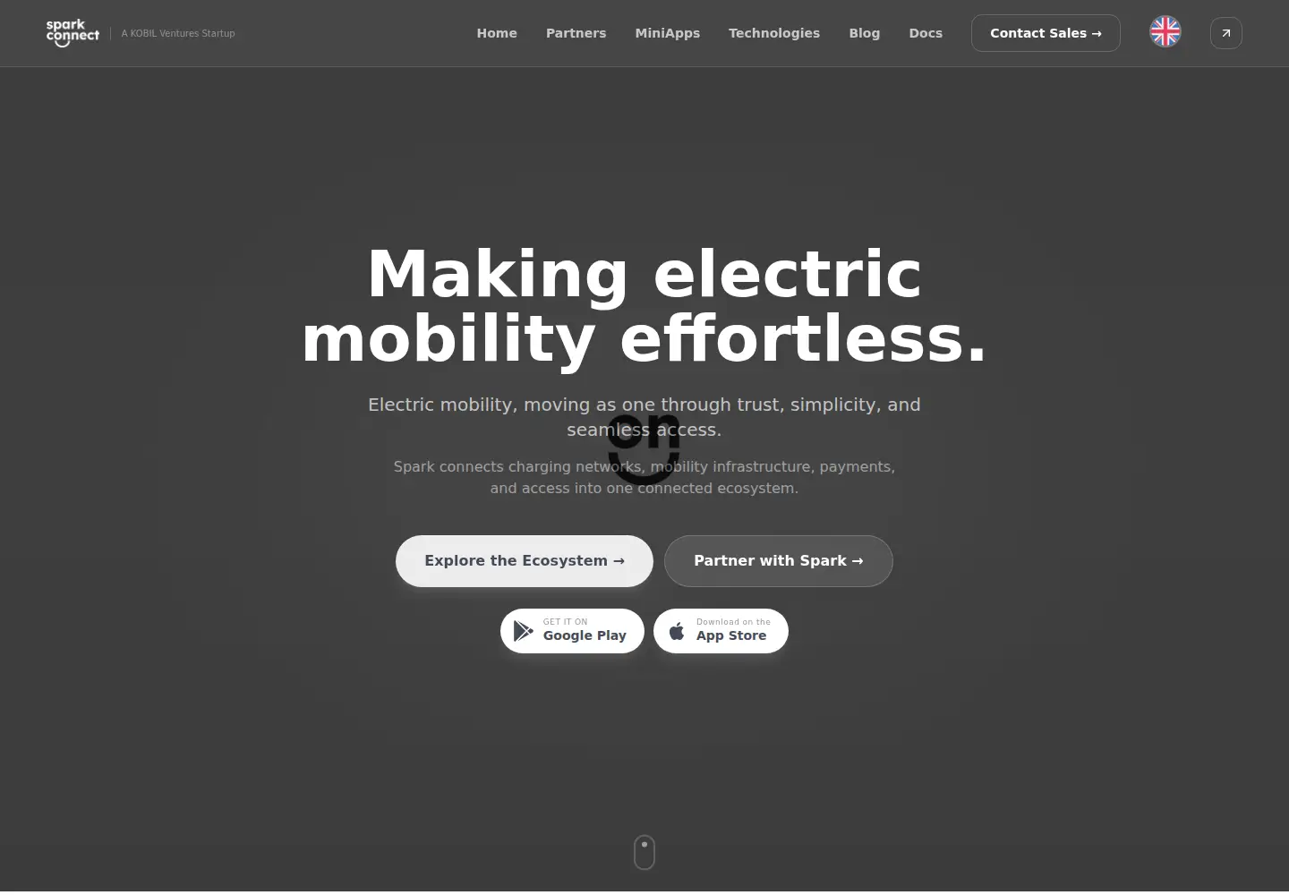 Screenshot of sparkconnect.app