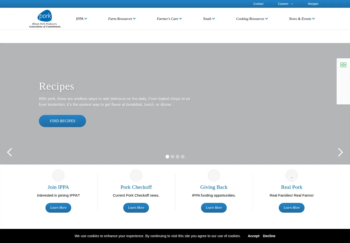 Screenshot of ilpork.com