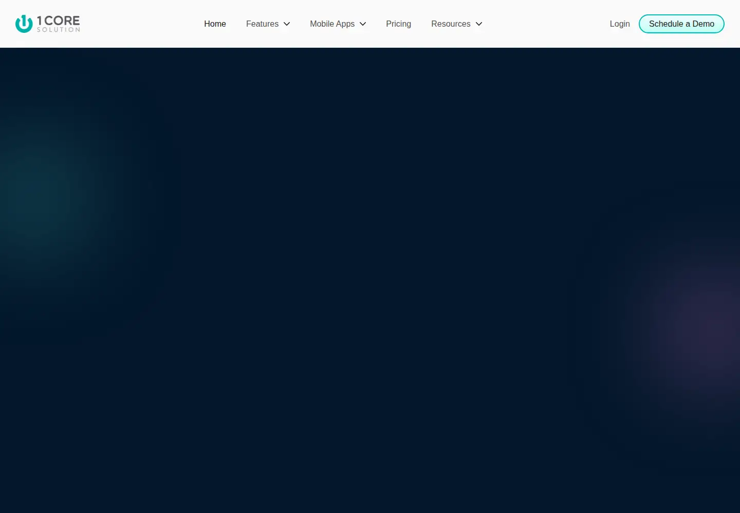 Captured homepage of 1coresolution.com in the current scan