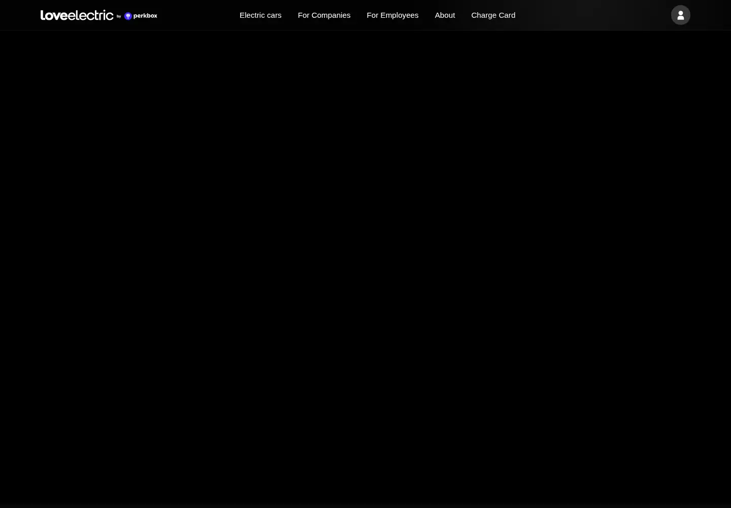 Captured homepage of loveelectric.cars in the current scan