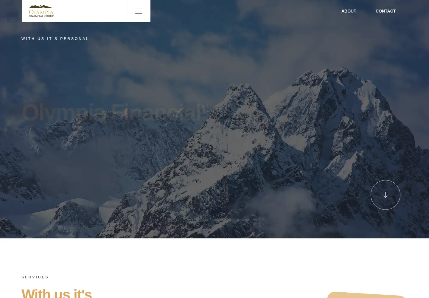 Screenshot of olympiafinancial.com