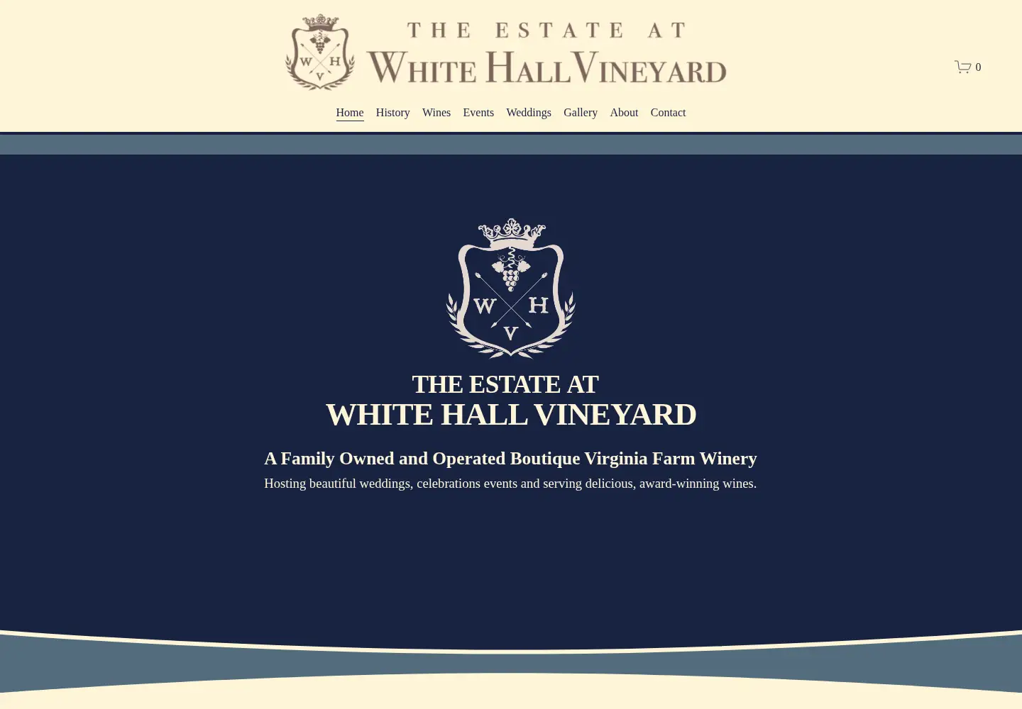 Screenshot of theestateatwhitehall.com