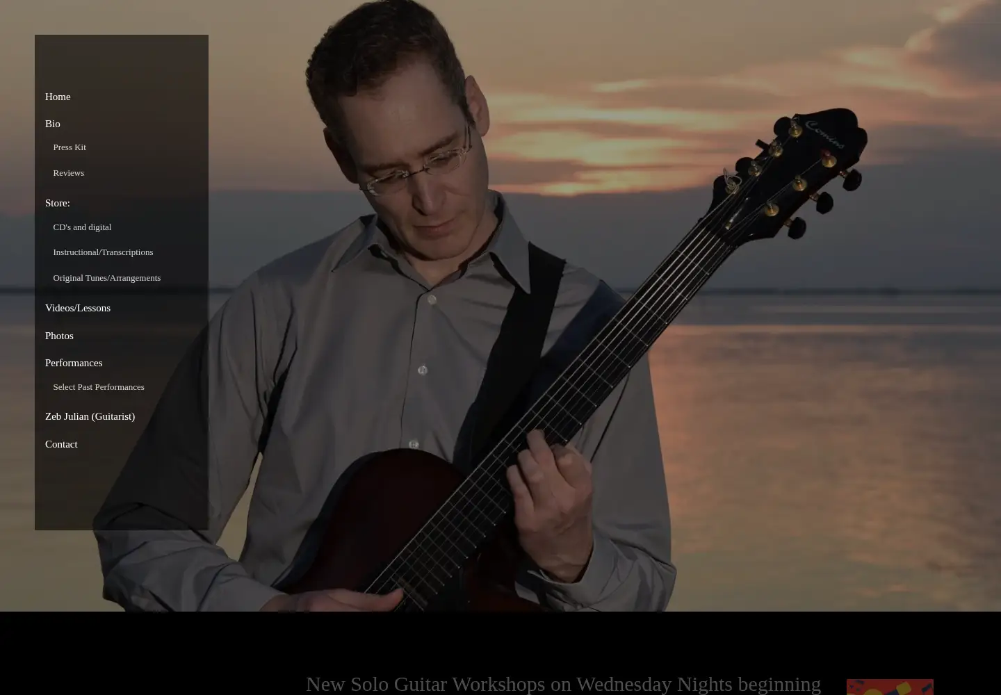 Screenshot of steveherberman.com