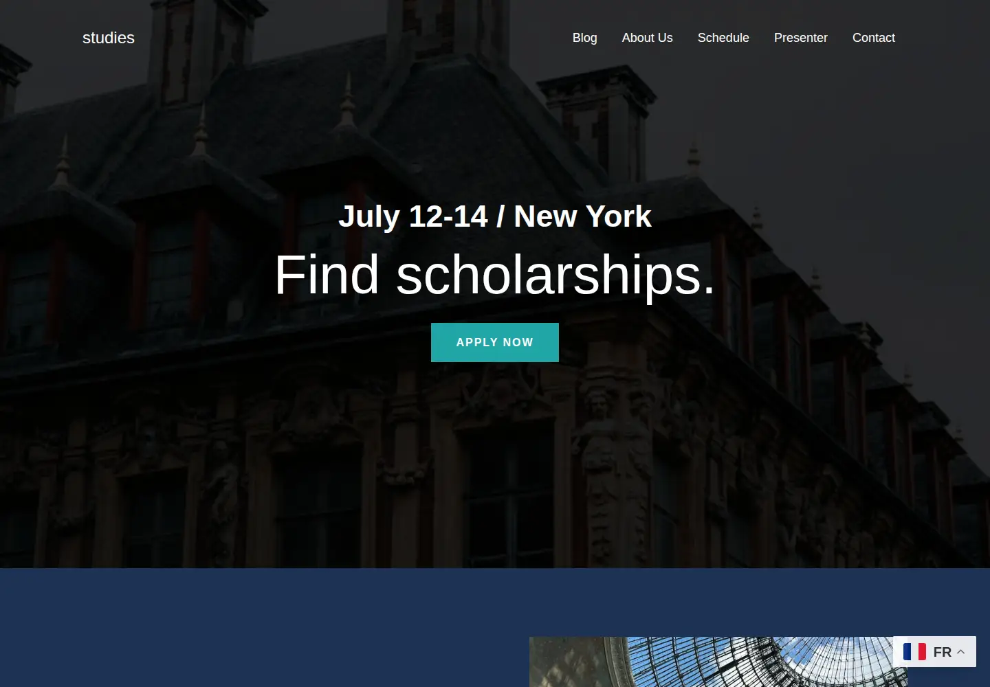 Screenshot of scholarshipsharing.org