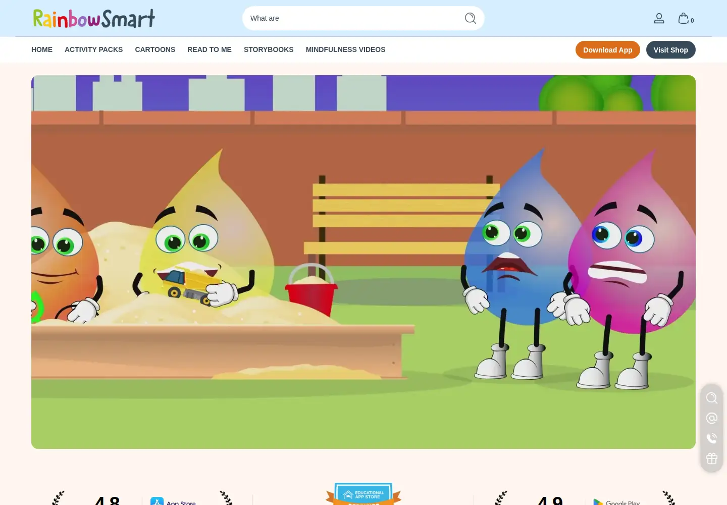 Screenshot of rainbowsmart.co.uk