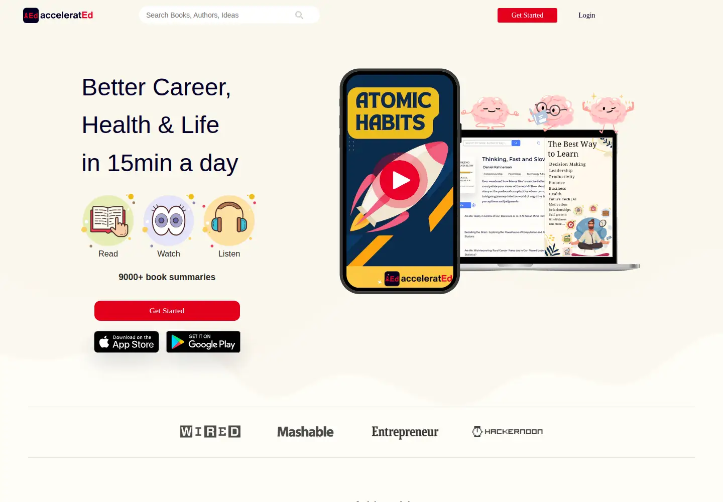 Screenshot of tedapp.ai