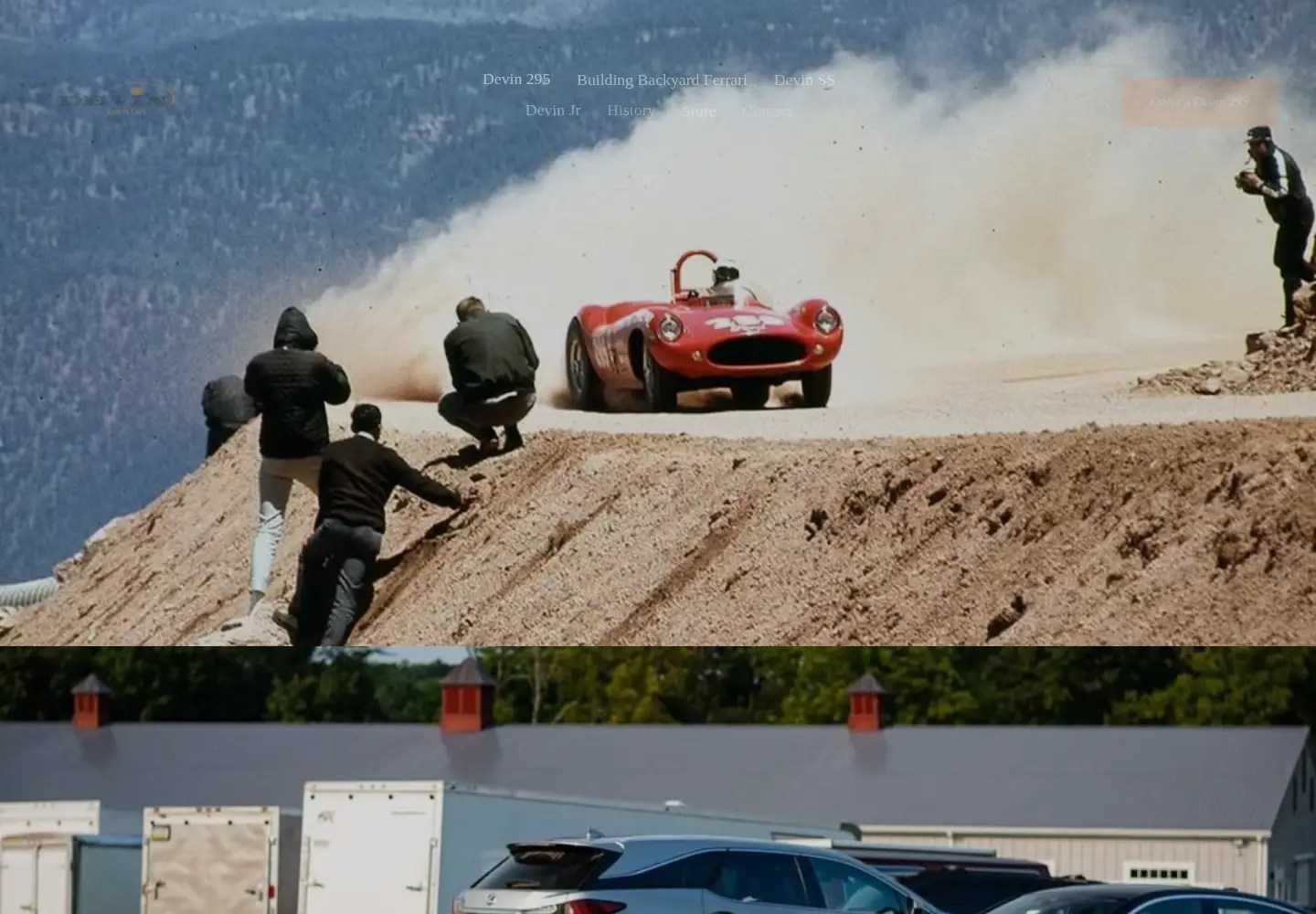 Screenshot of devinsportscarsllc.com