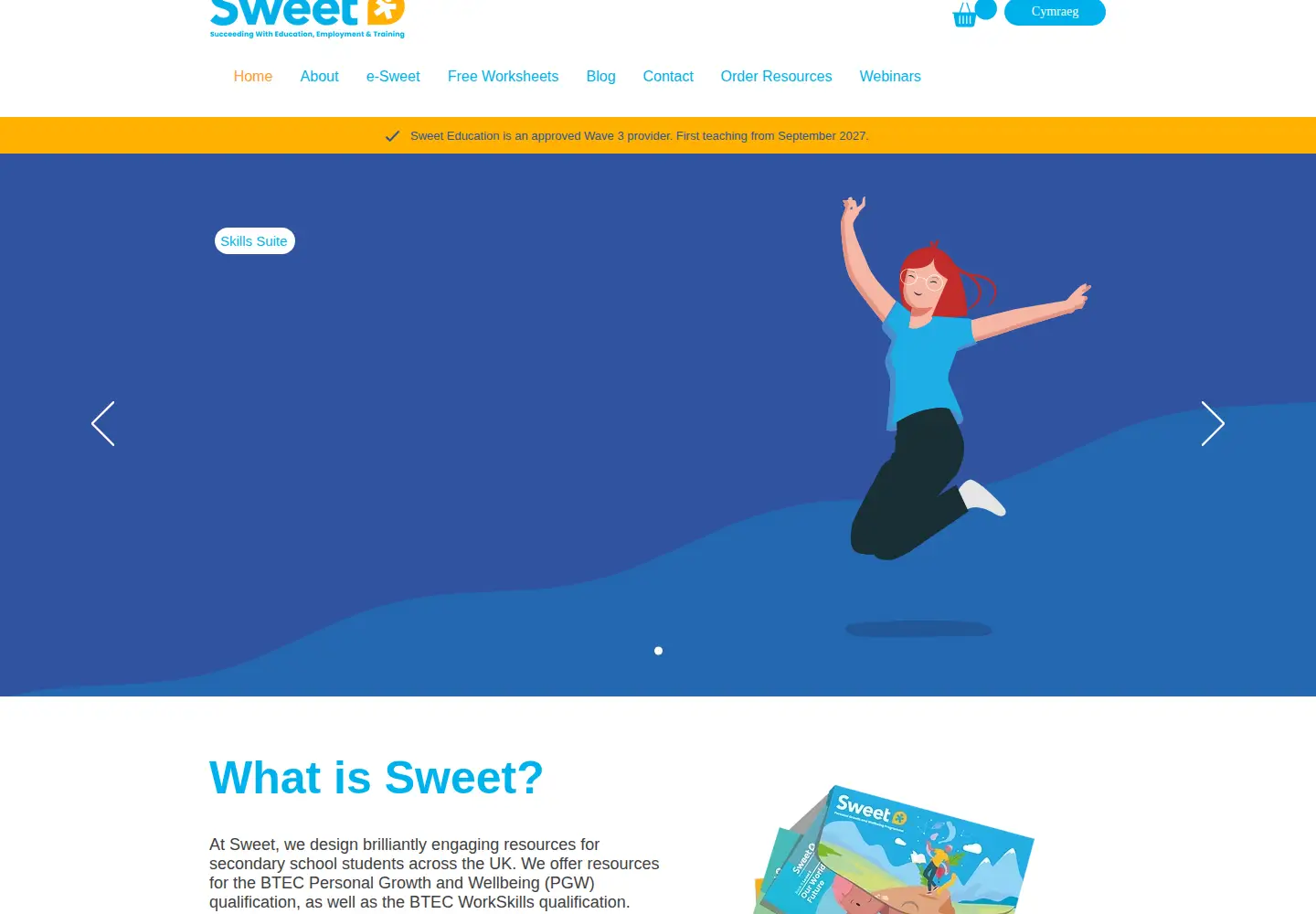 Screenshot of sweet.education