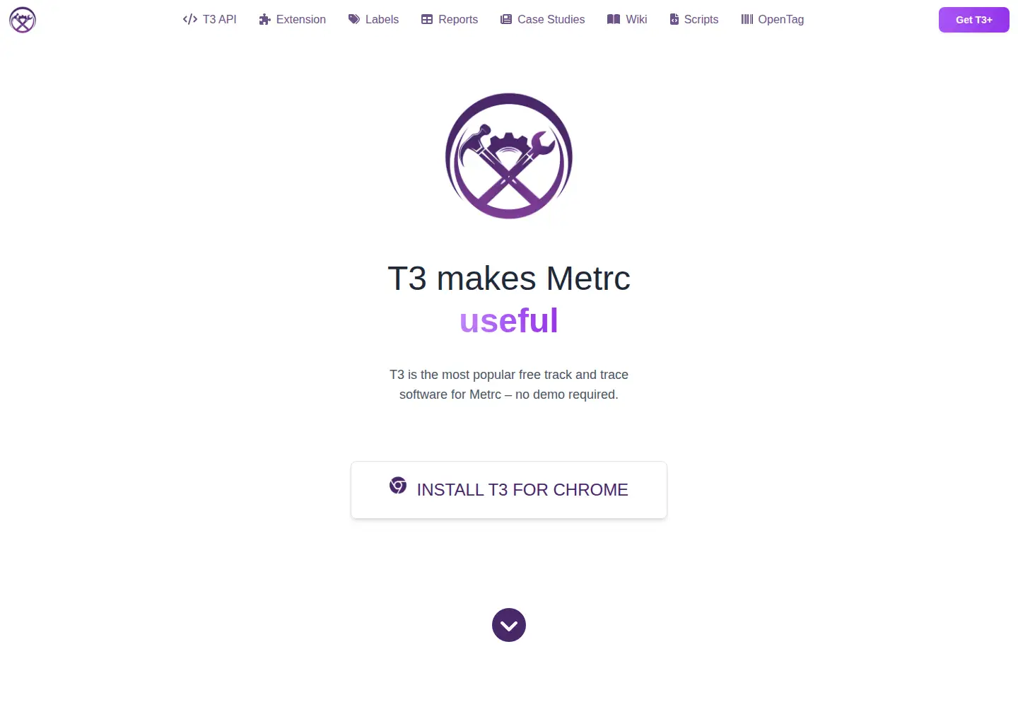 Screenshot of trackandtrace.tools