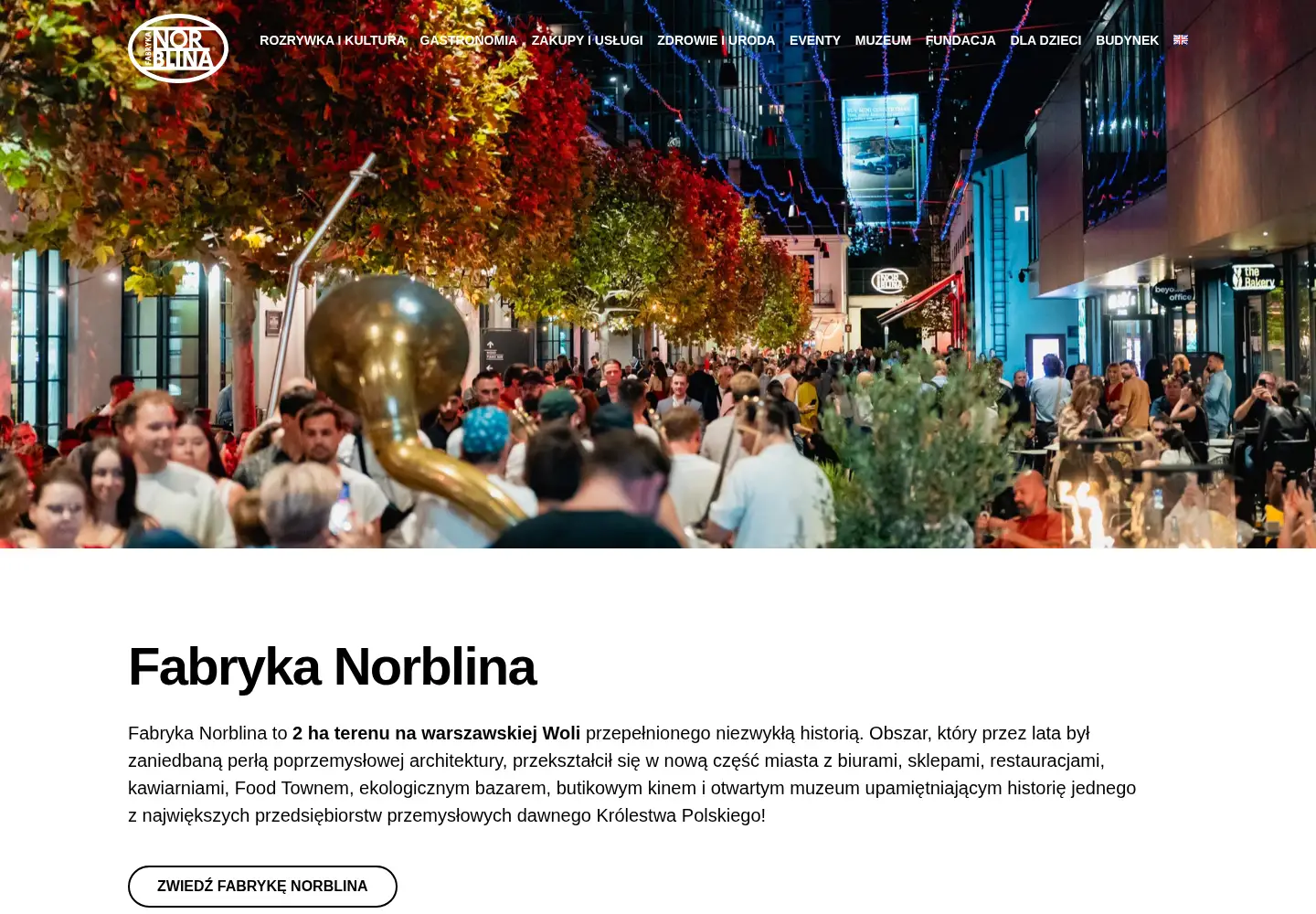 Screenshot of fabrykanorblina.pl