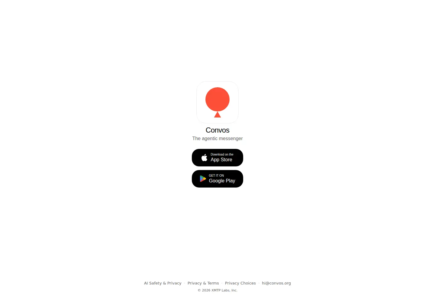 Screenshot of convos.org