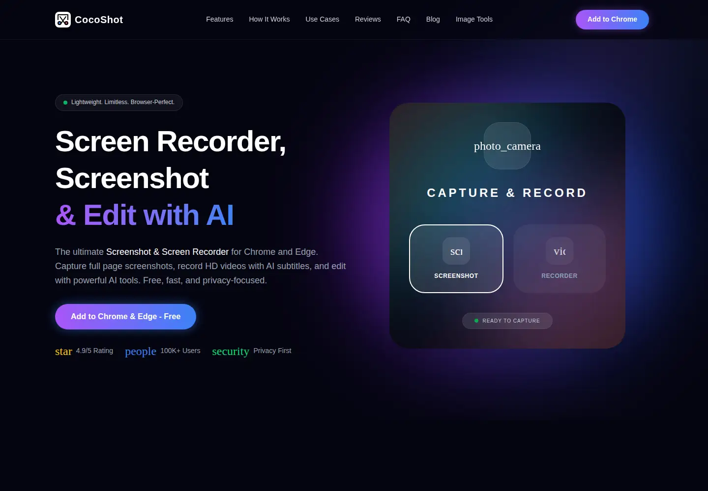 Screenshot of cocoshot.net