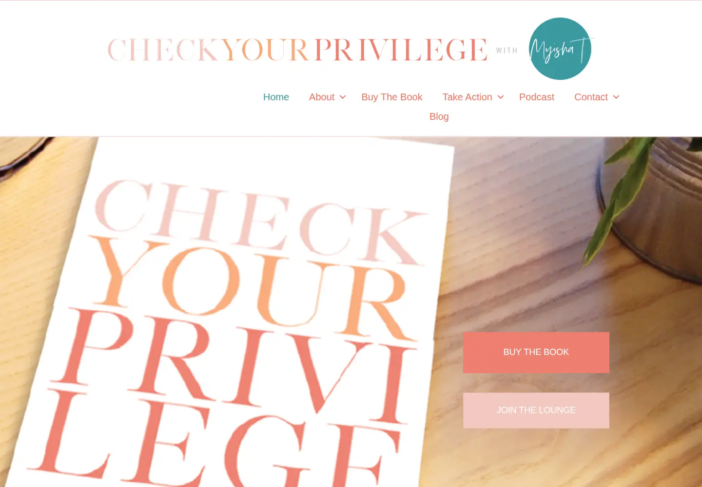Screenshot of checkyourprivilege.co