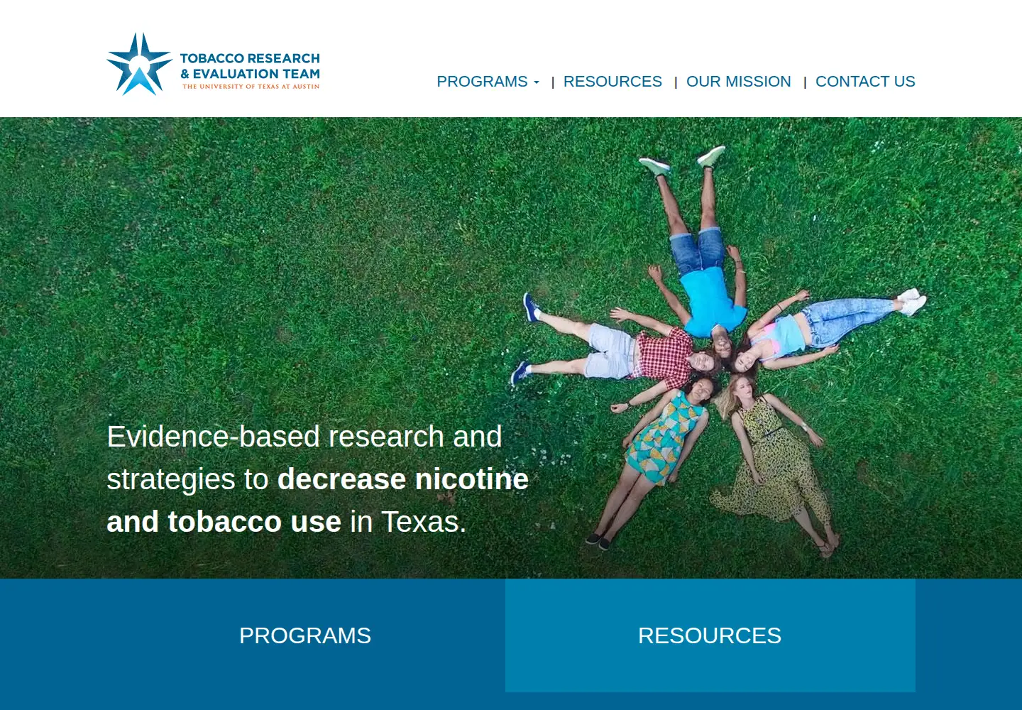 Captured homepage of uttobacco.org in the current scan