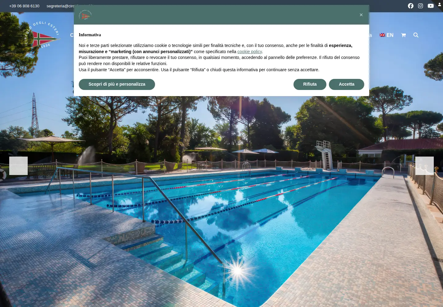 Screenshot of circoloesteri.it