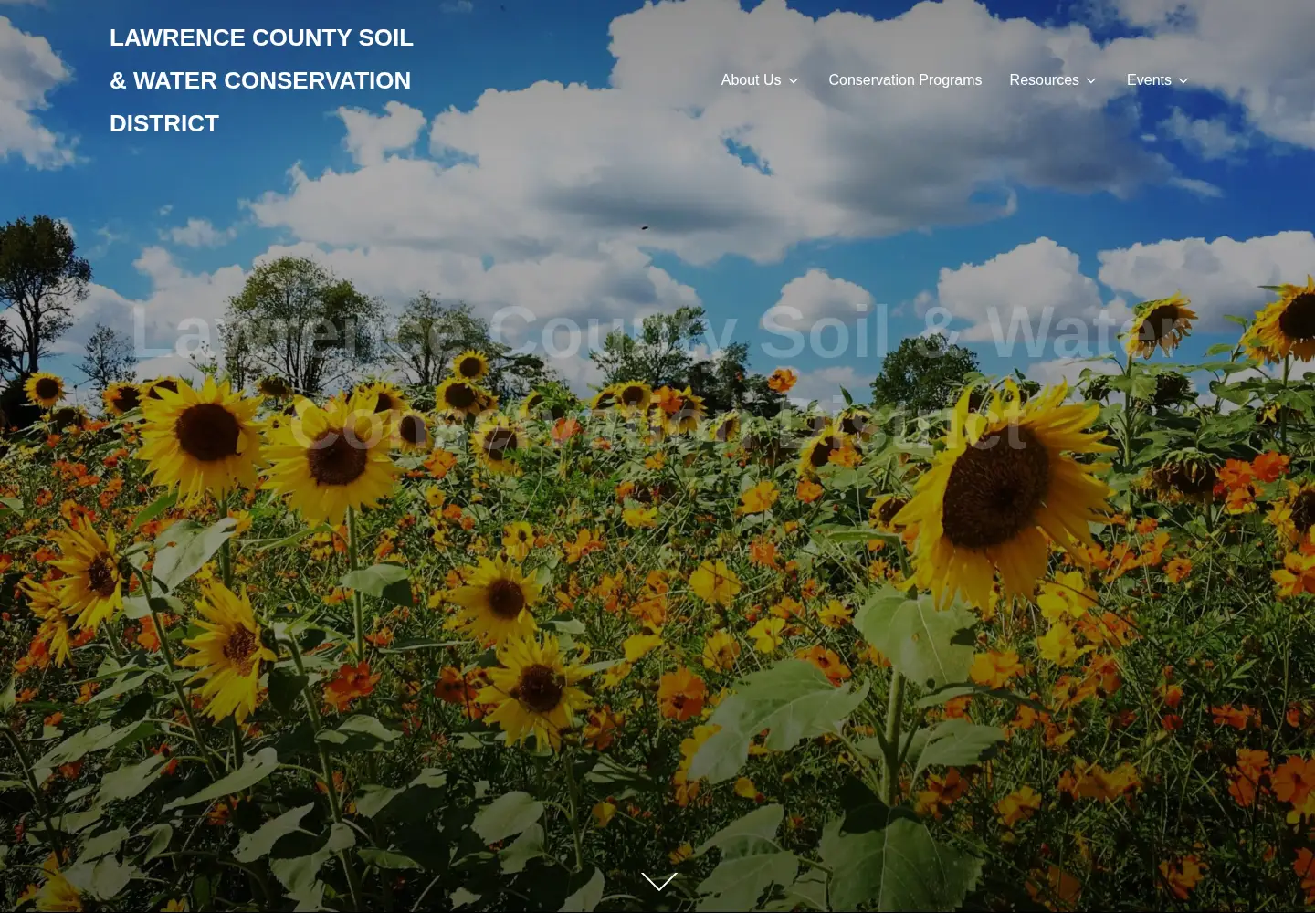 Screenshot of lawrenceswcd.org