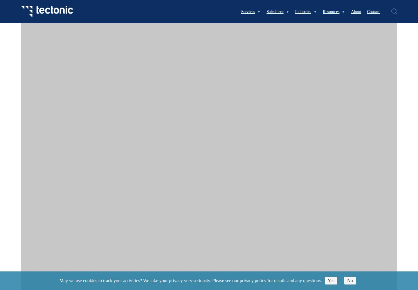 Captured homepage of gettectonic.com in the current scan