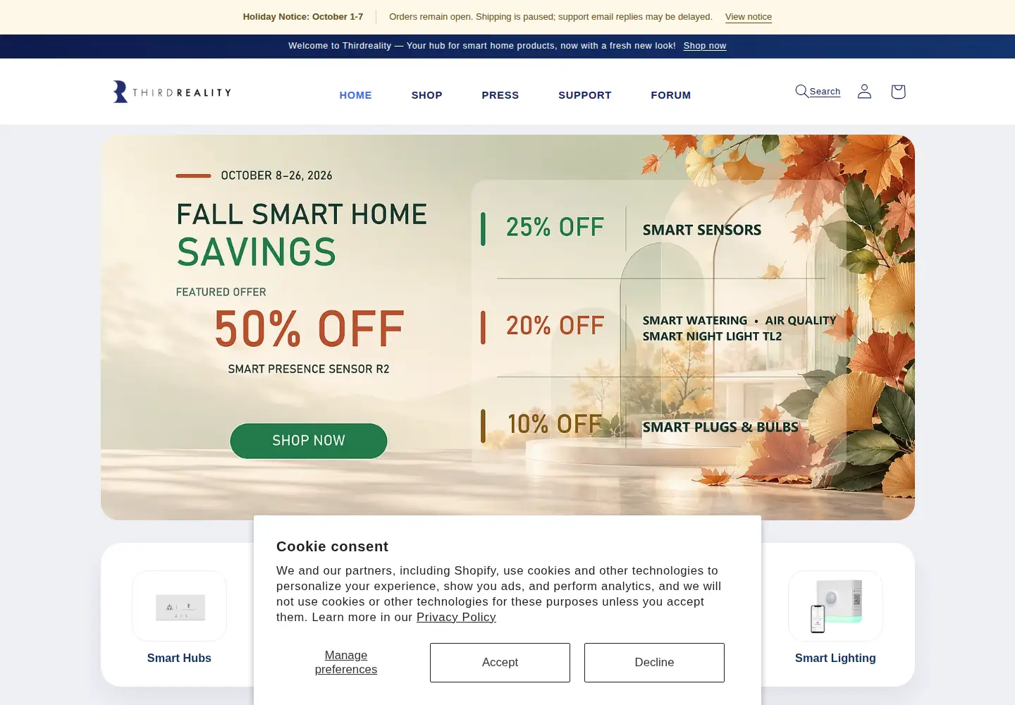 Captured homepage of 3reality.com in the current scan