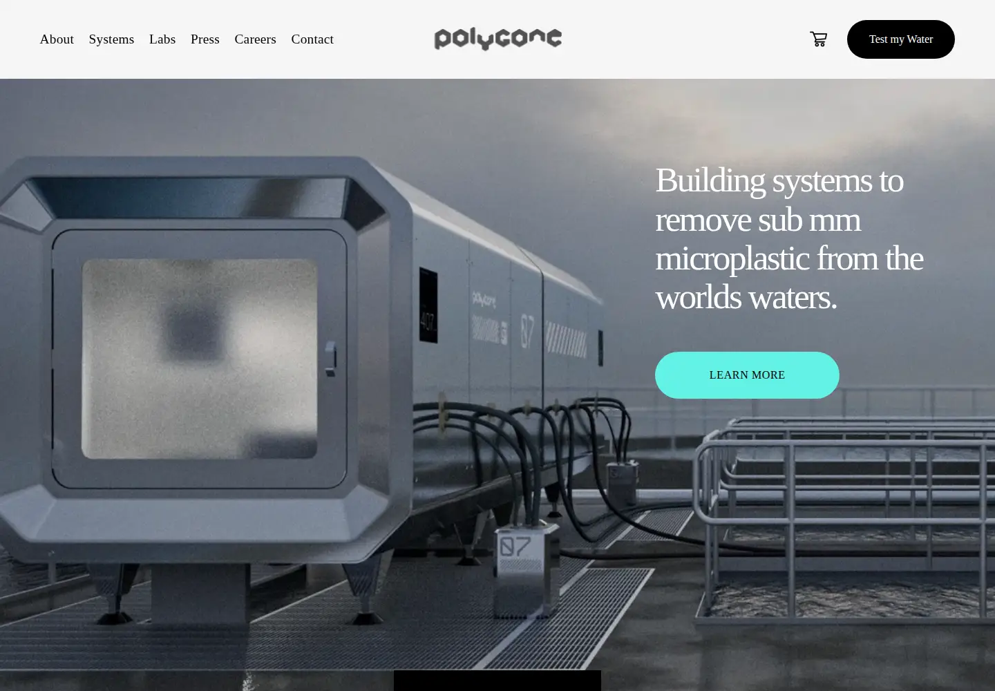 Screenshot of polygonesystems.com
