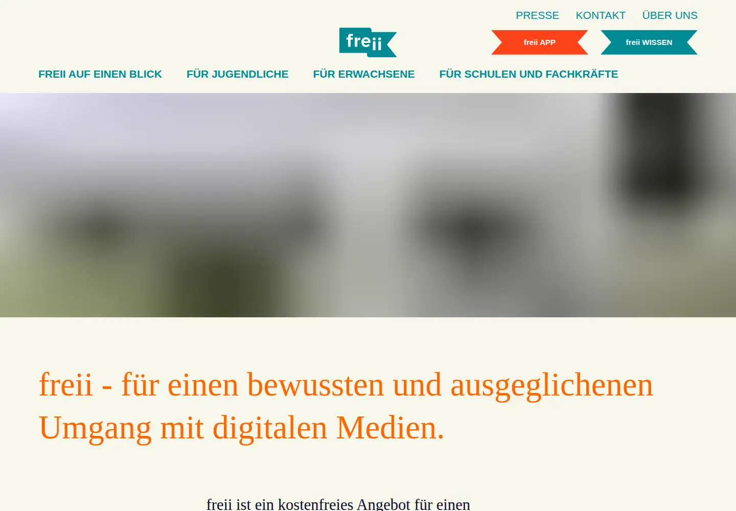 Screenshot of freii.de