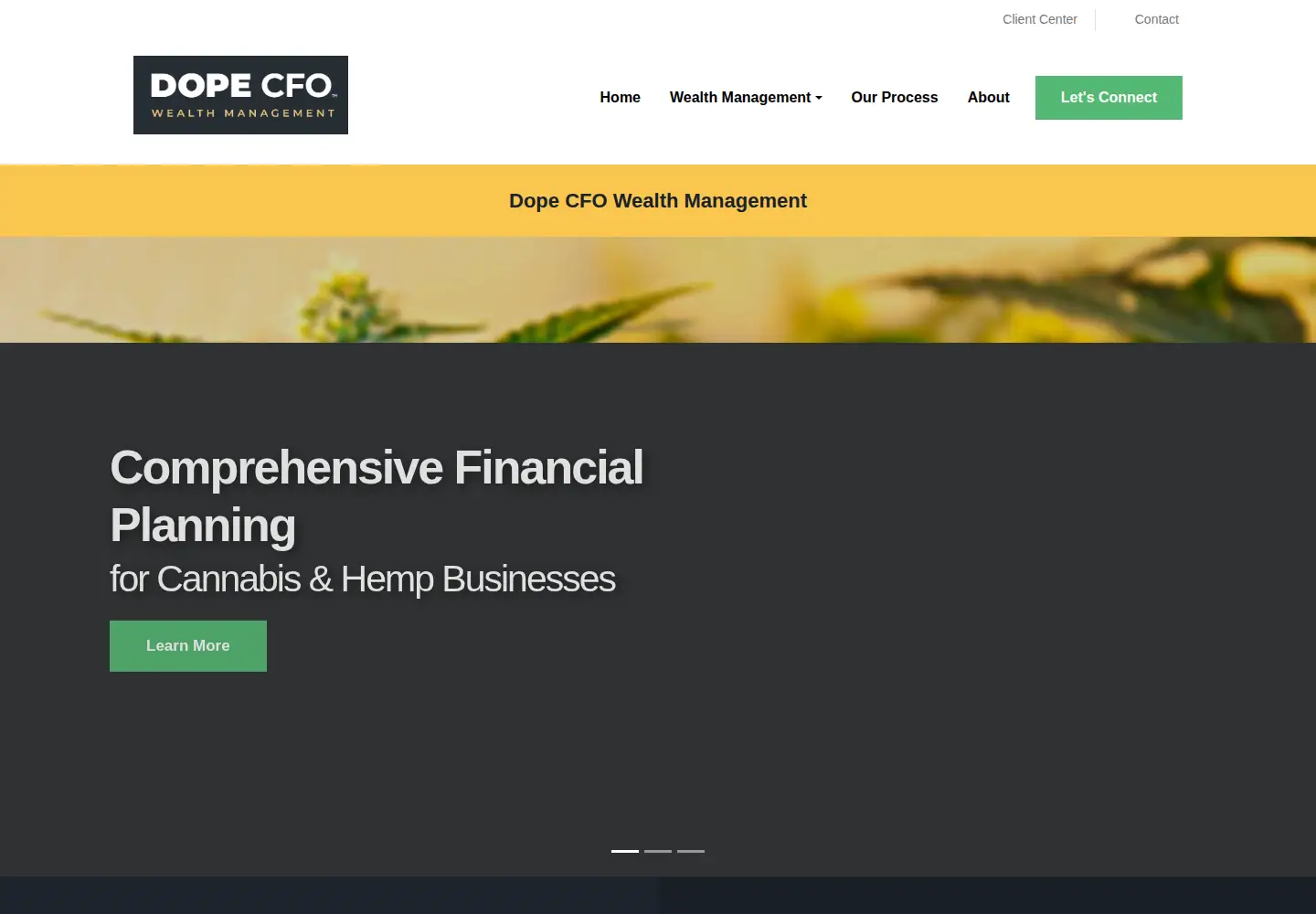 Screenshot of dopewealthman.com