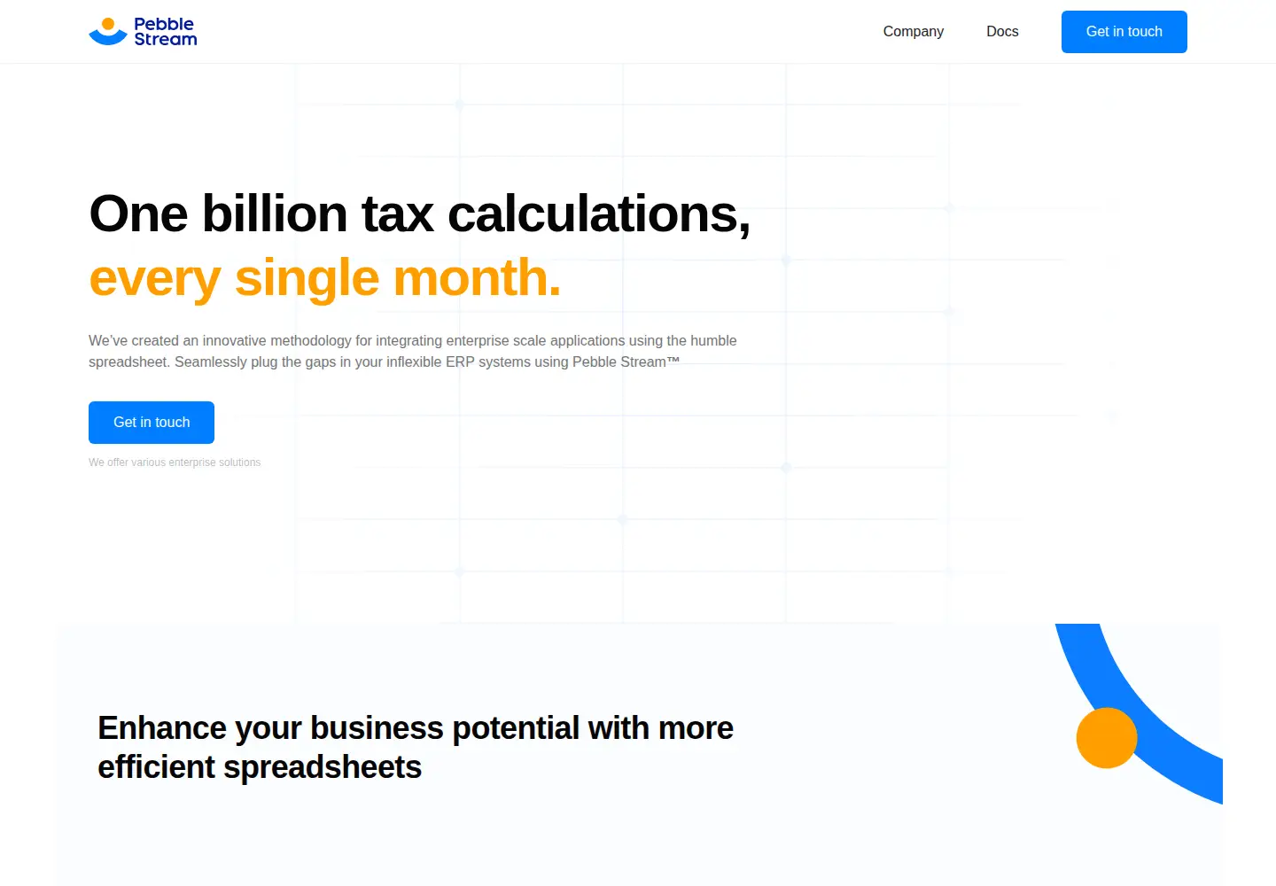 Screenshot of pebblestream.com