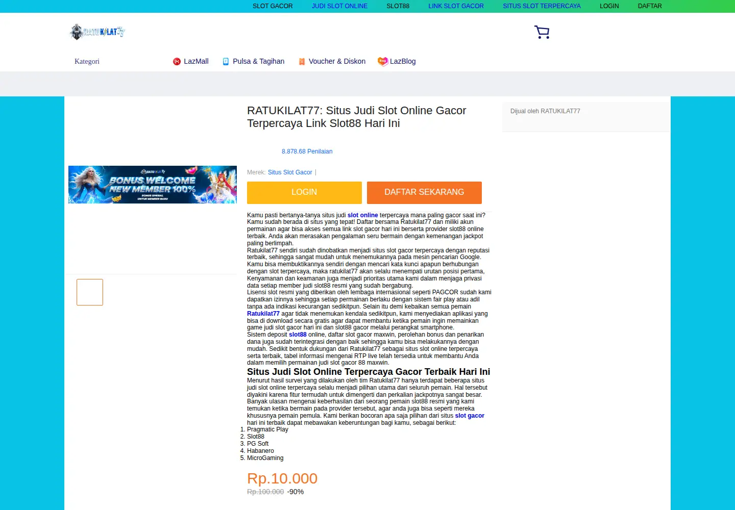 Screenshot of pcpafikotakediri.org