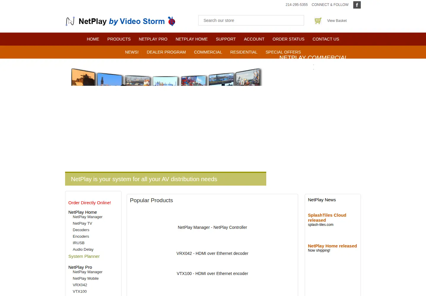 Screenshot of video-storm.com