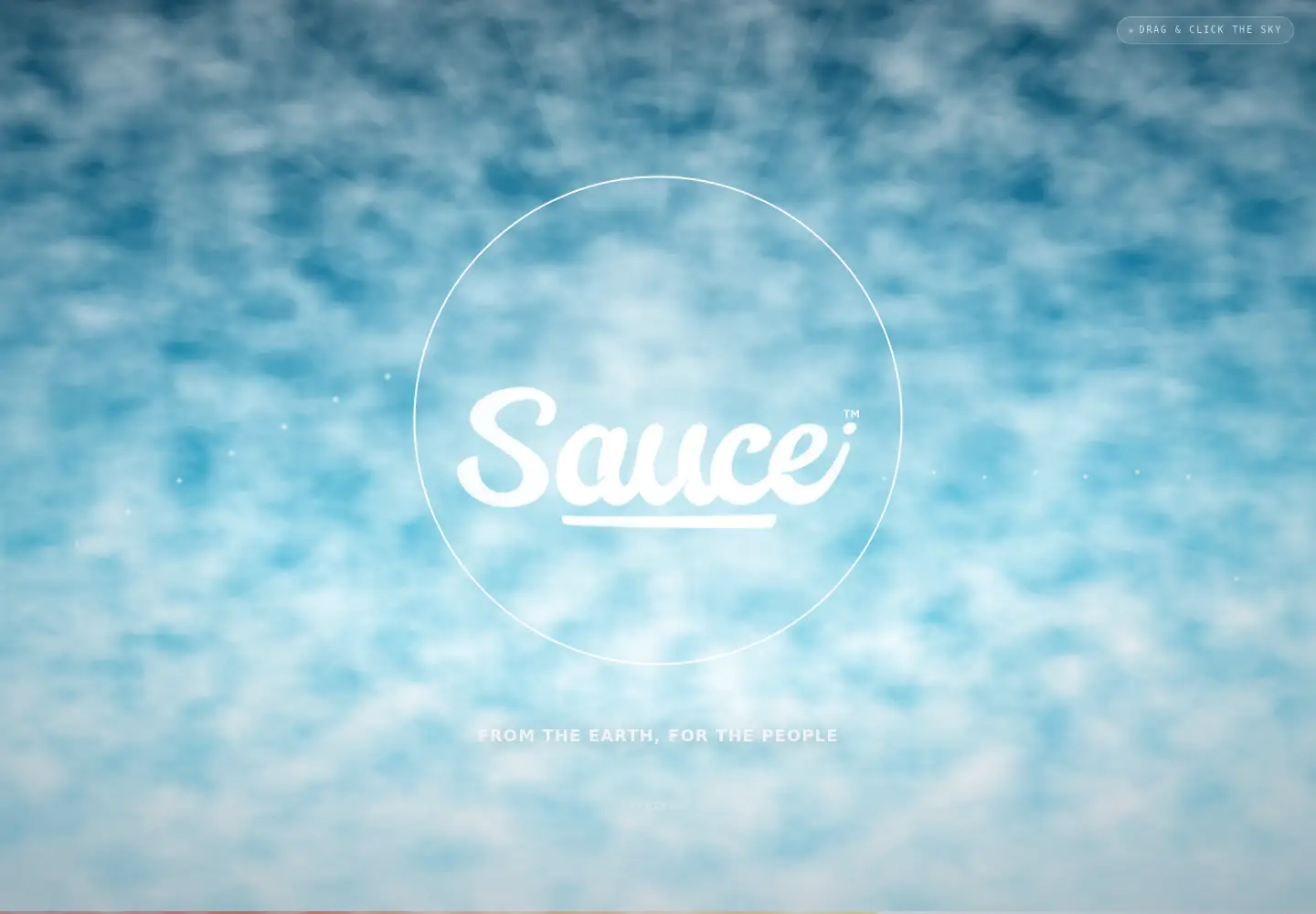 Captured homepage of sauceessentials.com in the current scan