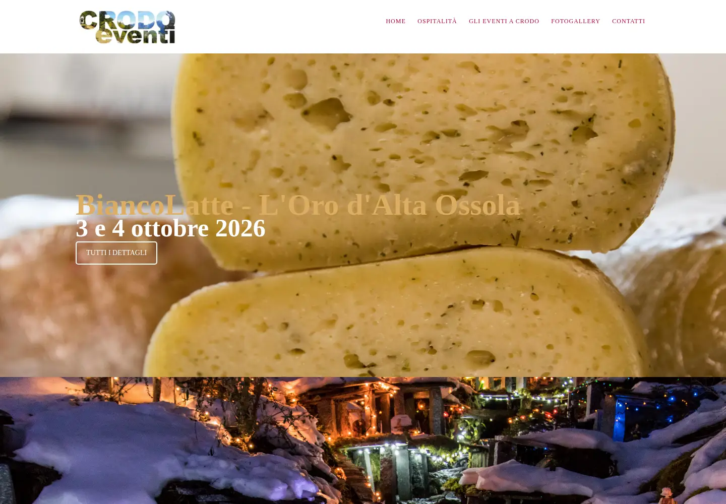 Screenshot of crodoeventi.it