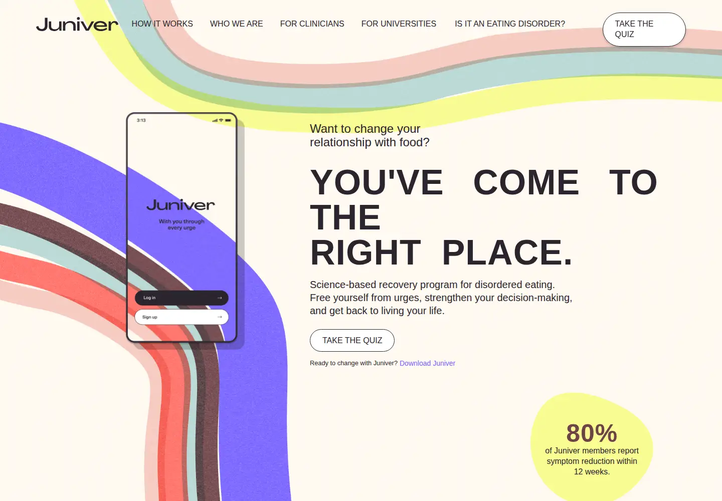 Screenshot of joinjuniver.com