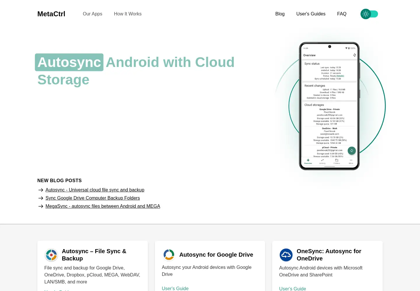 Screenshot of metactrl.com