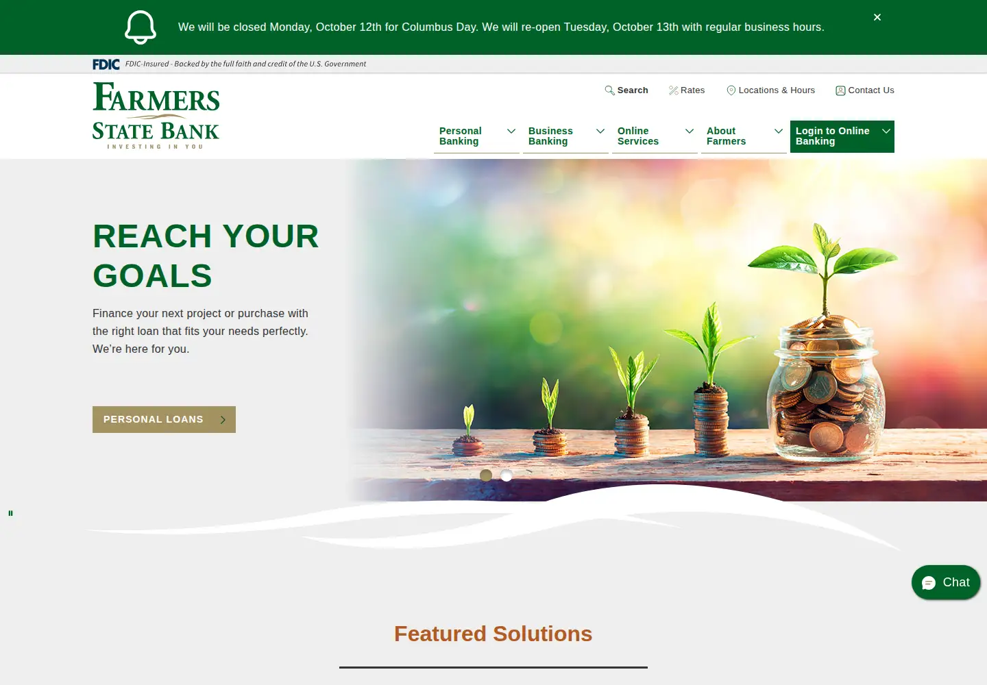 Screenshot of fsbwaupaca.com