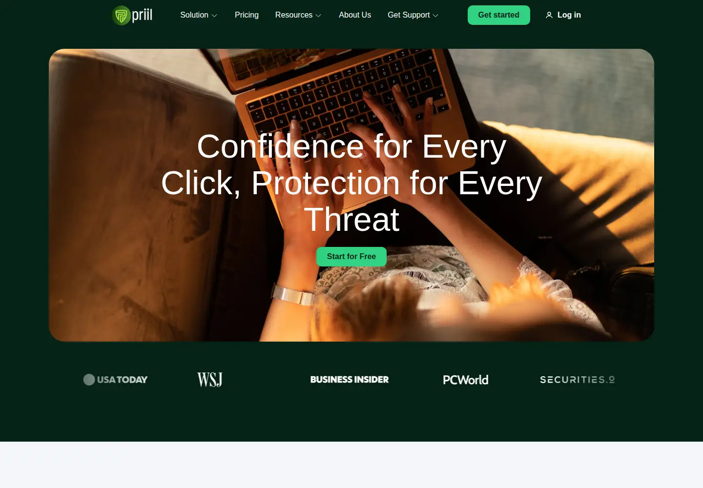 Screenshot of priil.com