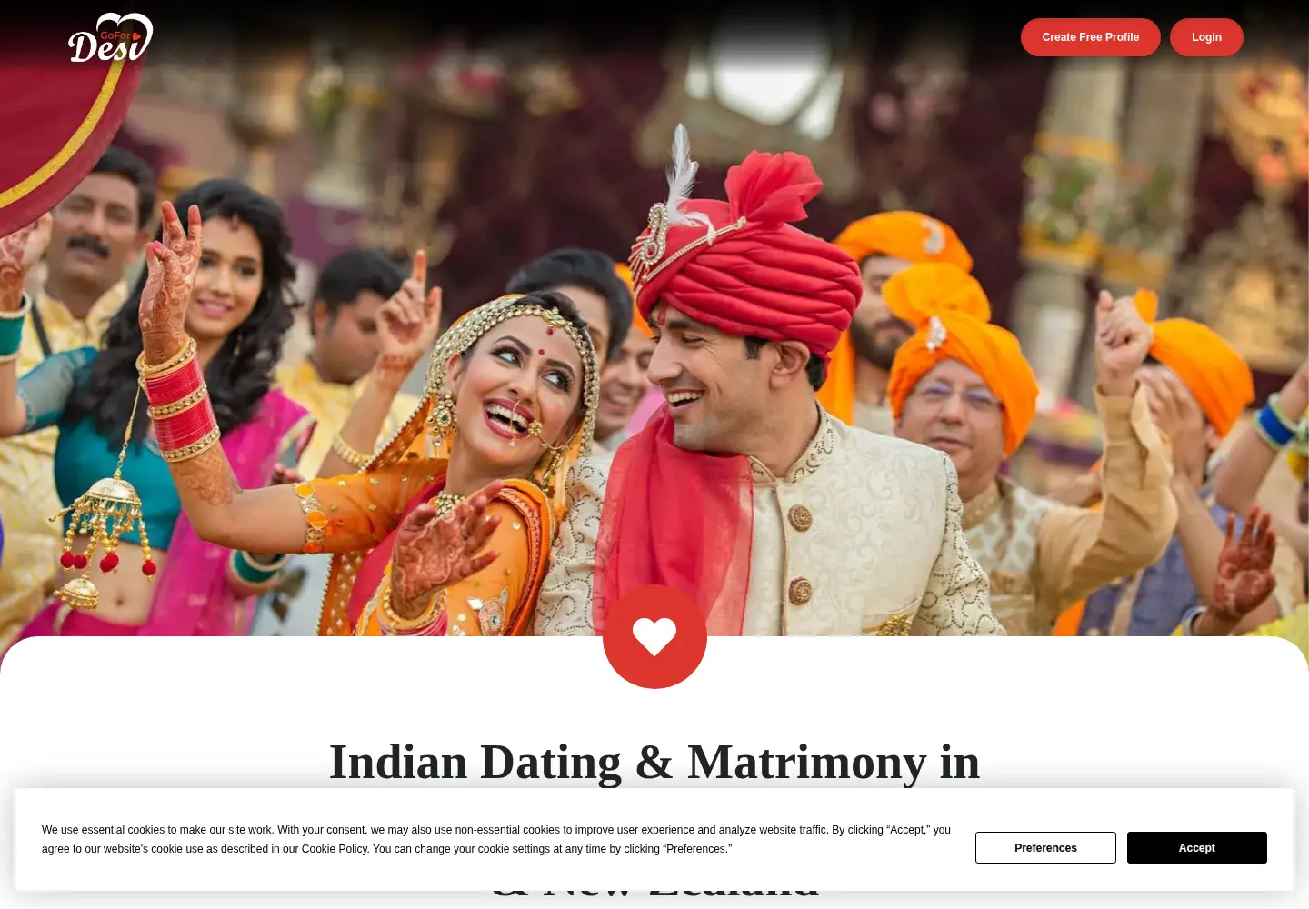 Captured homepage of gofordesi.com in the current scan