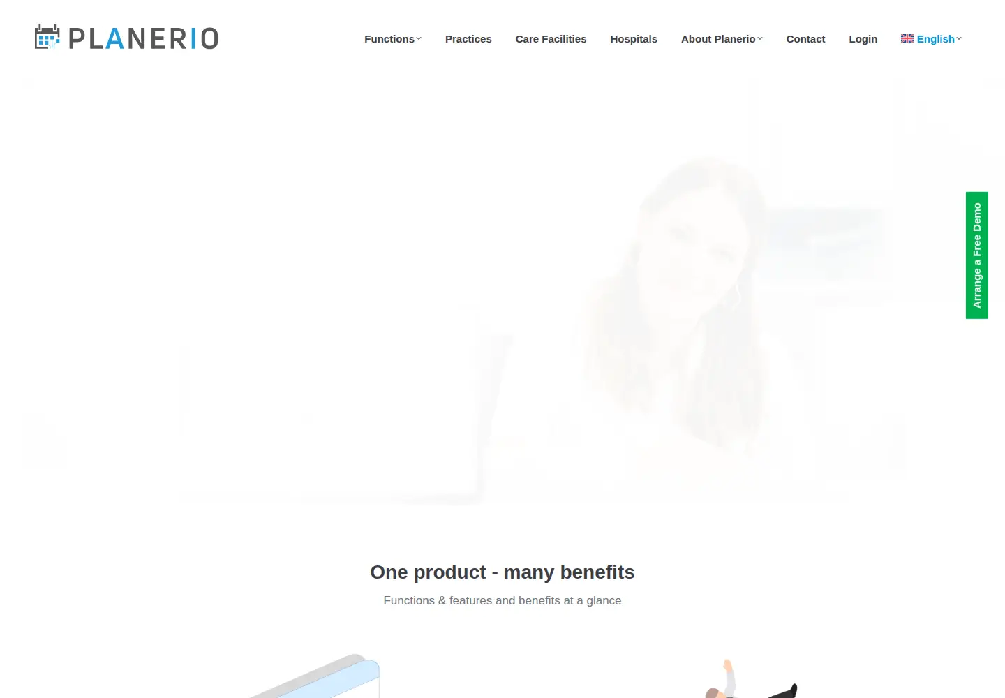 Screenshot of planerio.com