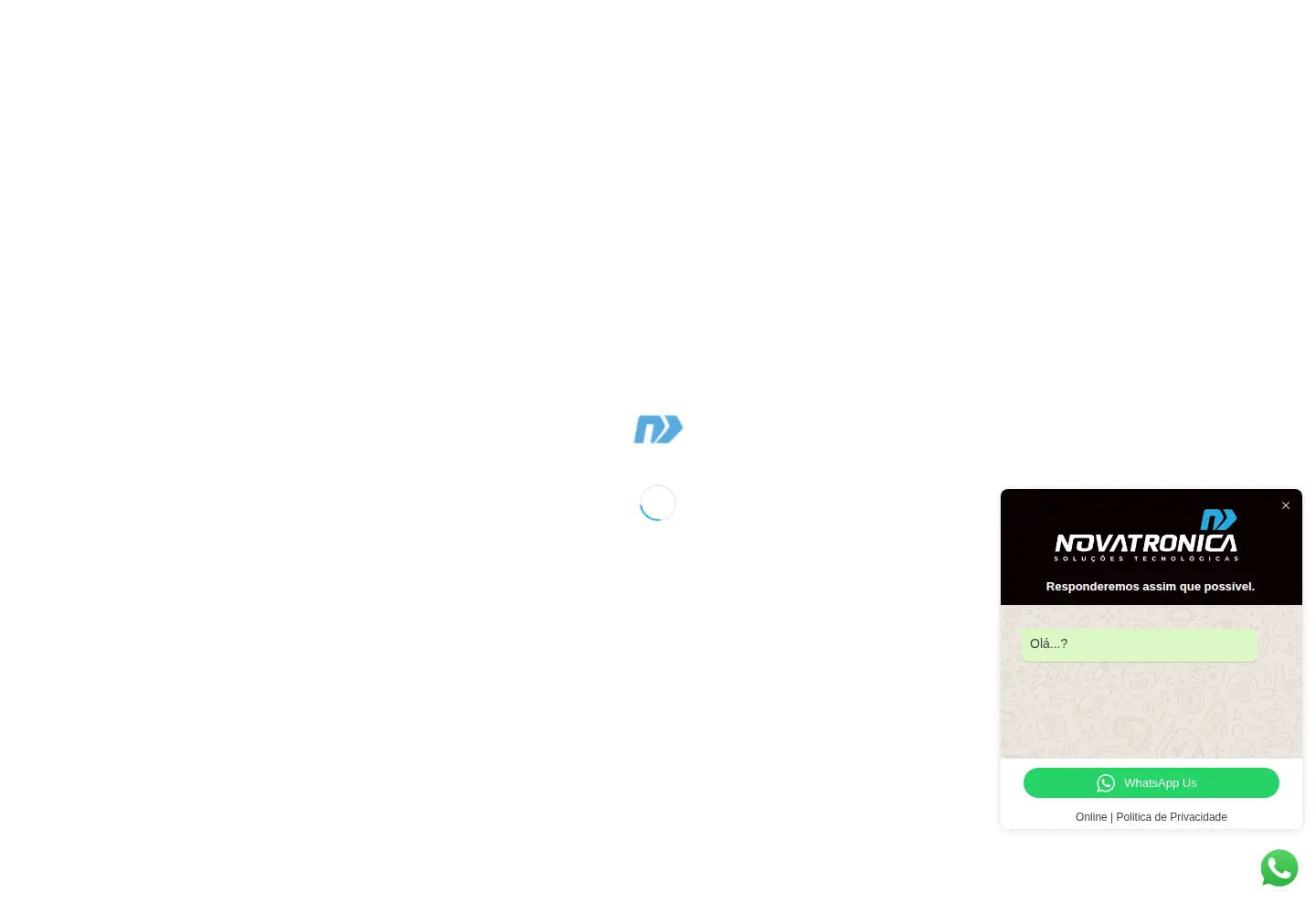Screenshot of novatronica.com