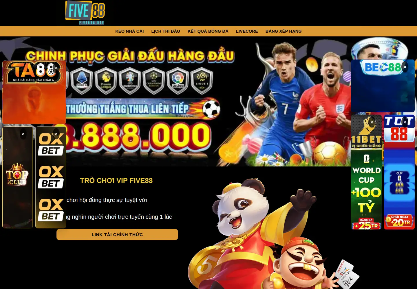 Screenshot of five88a.dev