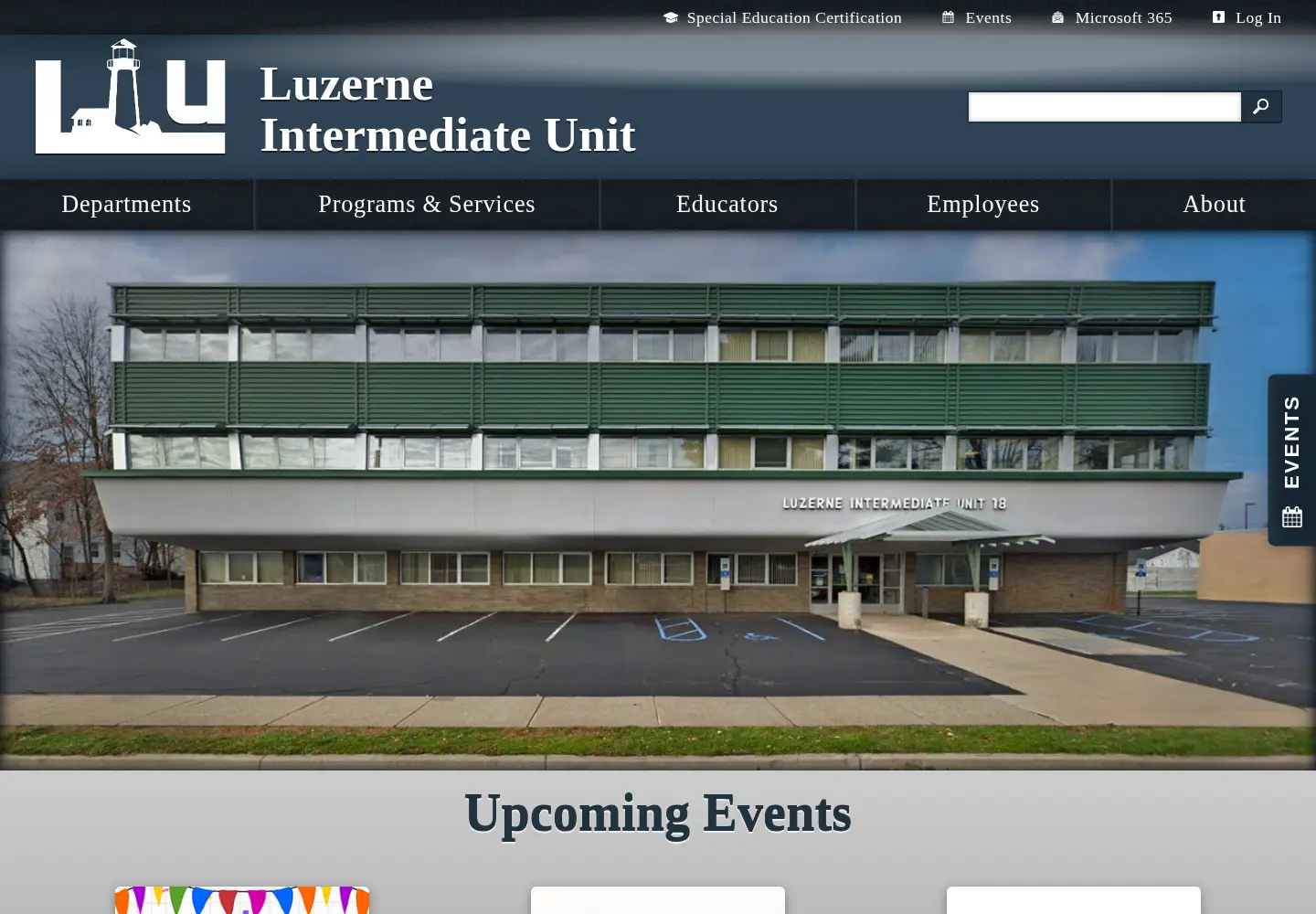 Screenshot of liu18.org