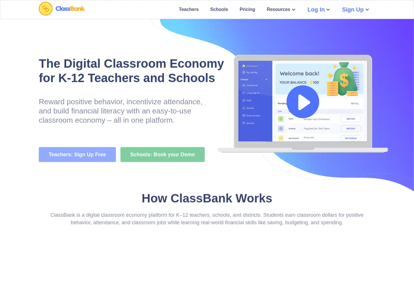 Screenshot of classequity.com
