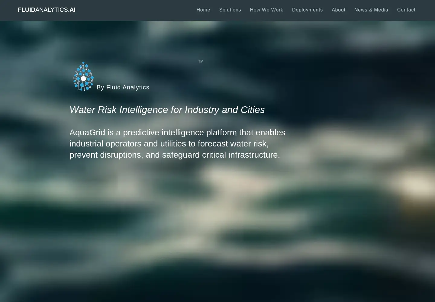 Screenshot of fluidrobotics.com