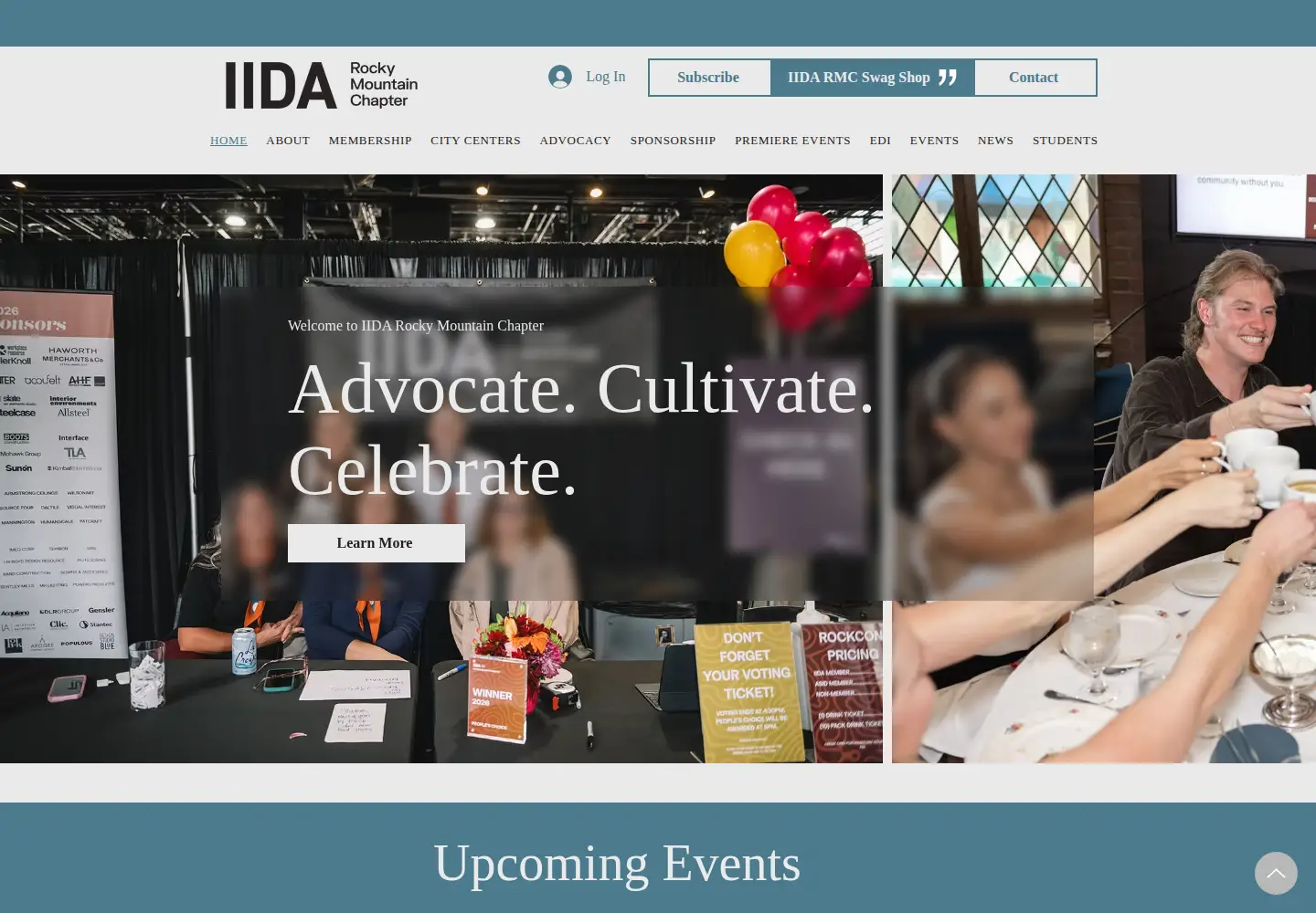 Screenshot of iidarmc.org