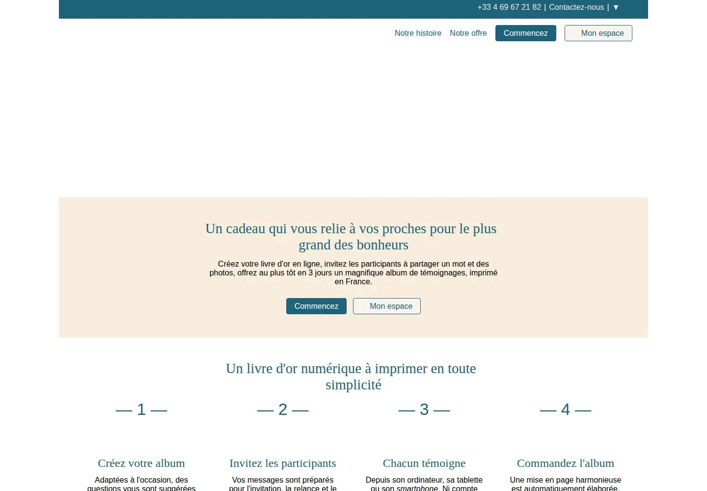 Captured homepage of reliez-vous.fr in the current scan