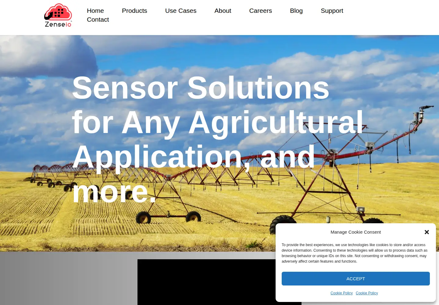 Screenshot of zenseio.com