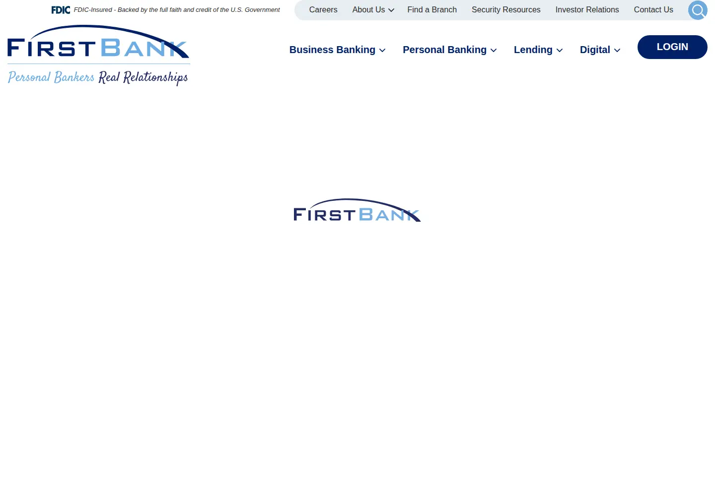 Screenshot of firstbanknj.com