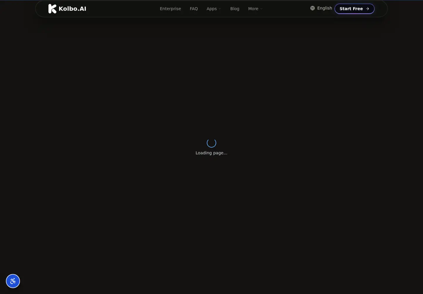 Screenshot of kolbo.ai