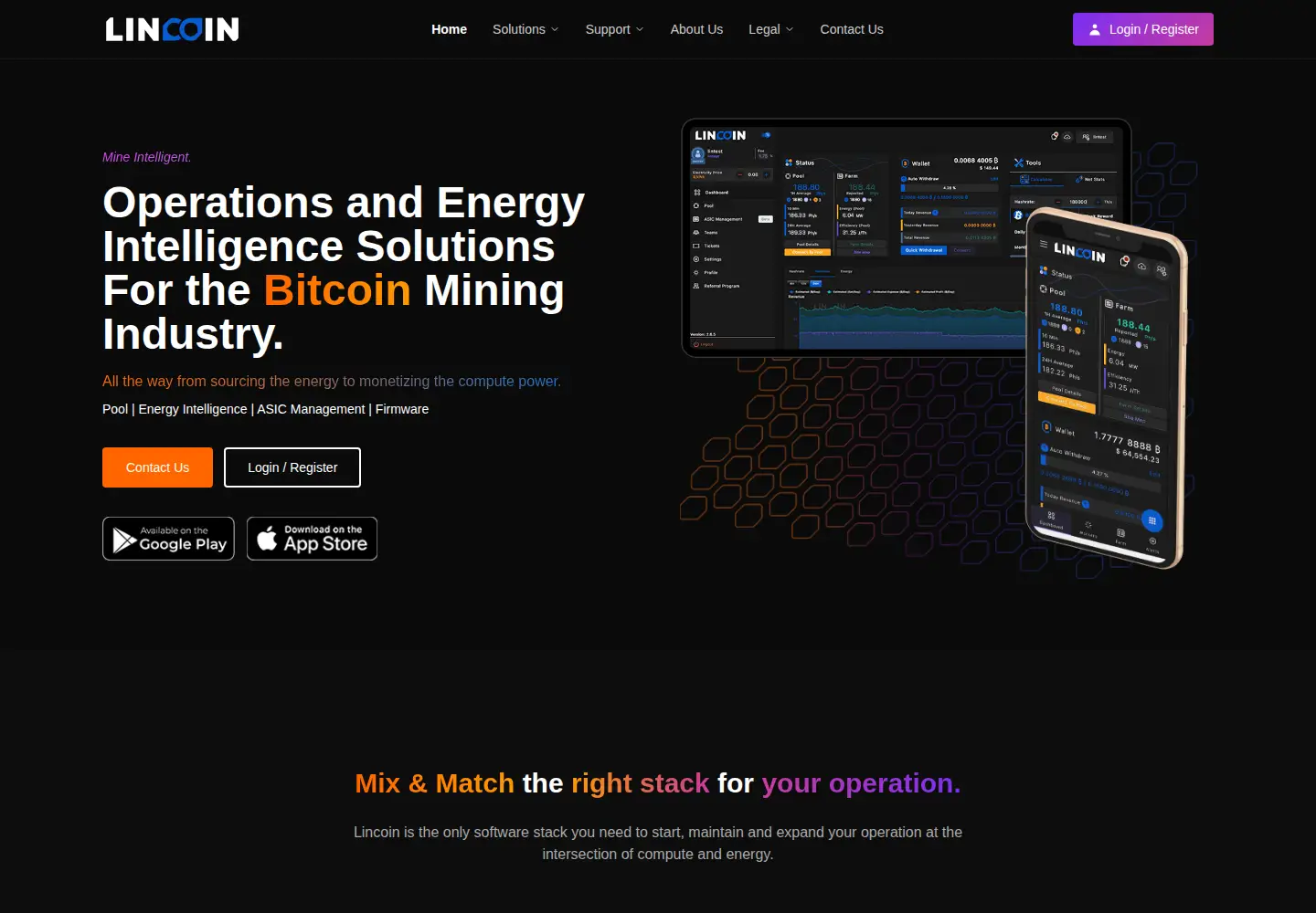 Captured homepage of lincoin.com in the current scan
